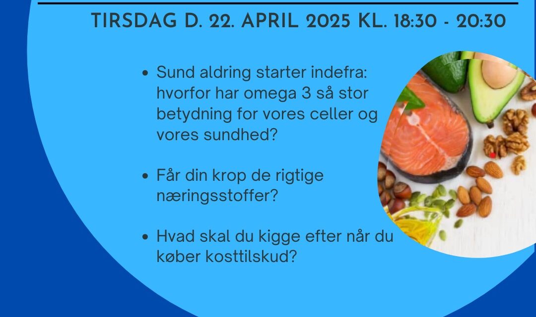 giv din krop de bedste betingelser hele livet