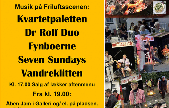 Bålhygge med snobrød! Musik og dans💃