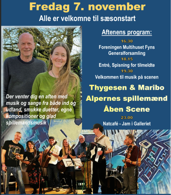 Multihuset inviterer indenfor på fredag