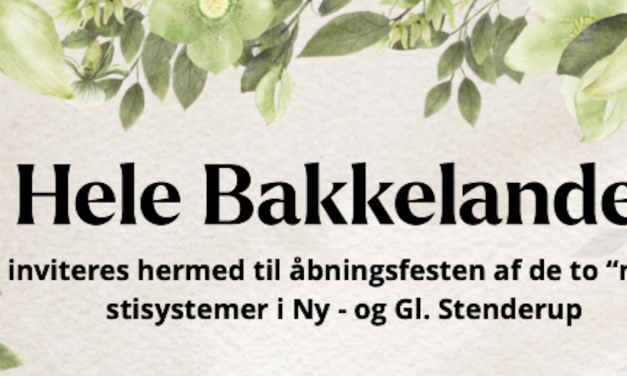 Indvielse af Bakkelandets stier
