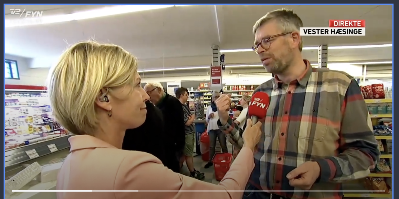 Husker du? For 10 år siden sendte TV2 Fyn direkte fra Bakkelandet