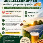 Solcellegruppen inviterer på fadøl og pølser 🌭🍻