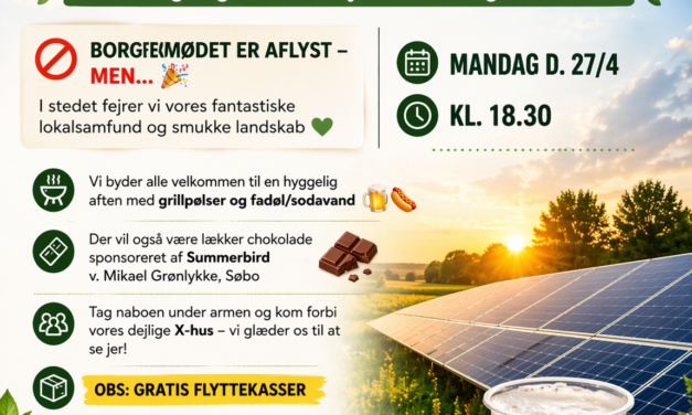 Solcellegruppen inviterer på fadøl og pølser 🌭🍻