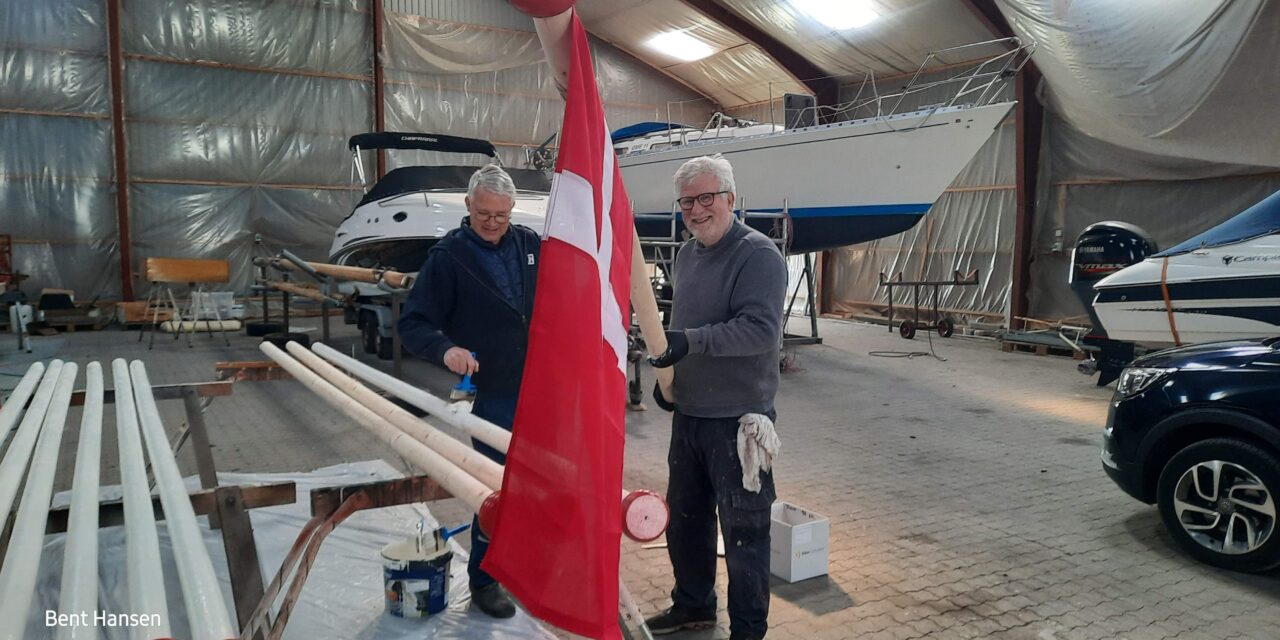 Flagalléen  i Vester Hæsinge renoveres