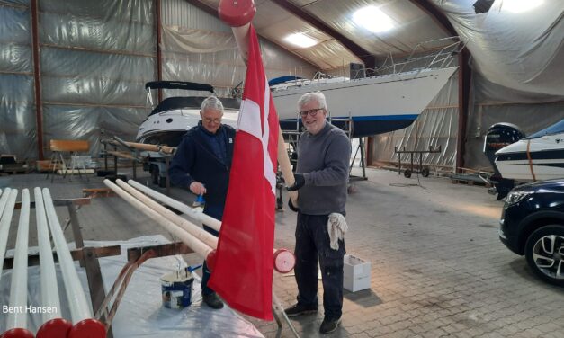 Flagalléen  i Vester Hæsinge renoveres