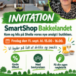 INVITATION – Kom og hils på Sheila i vores butik